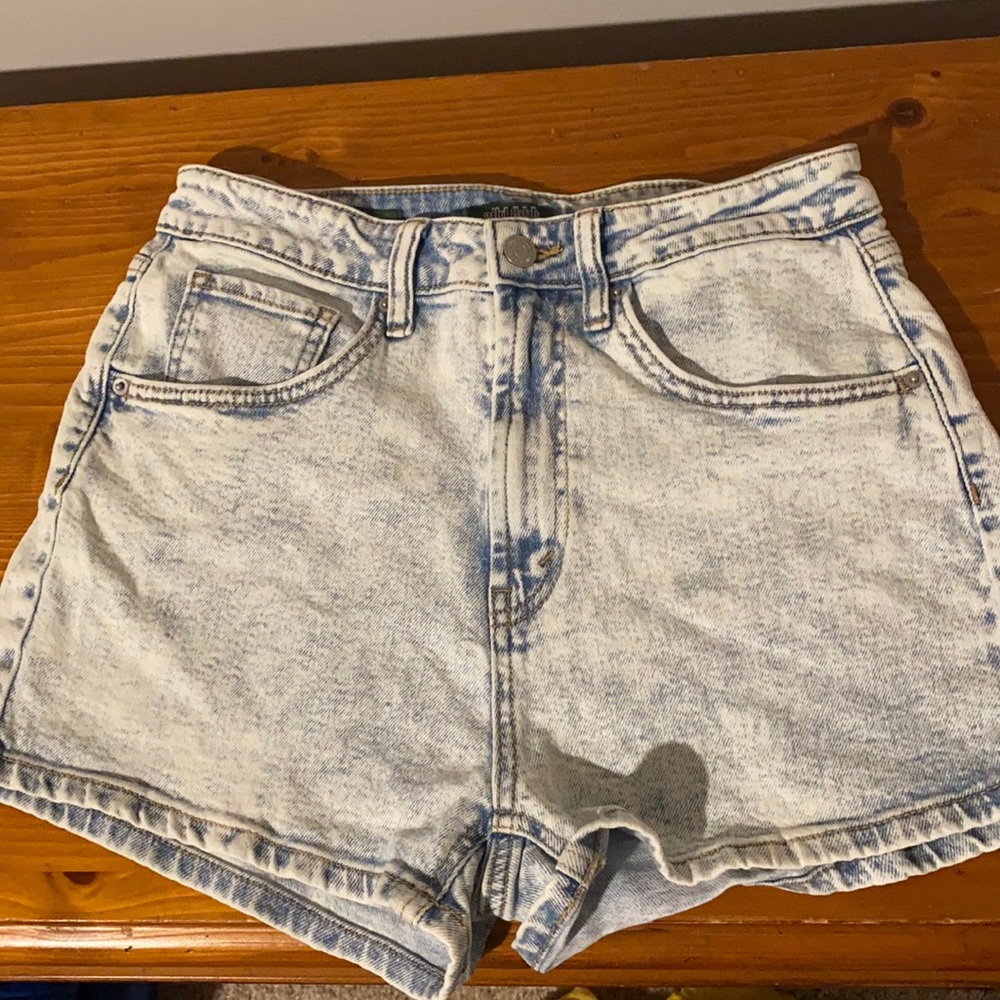 Light Denim Shorts